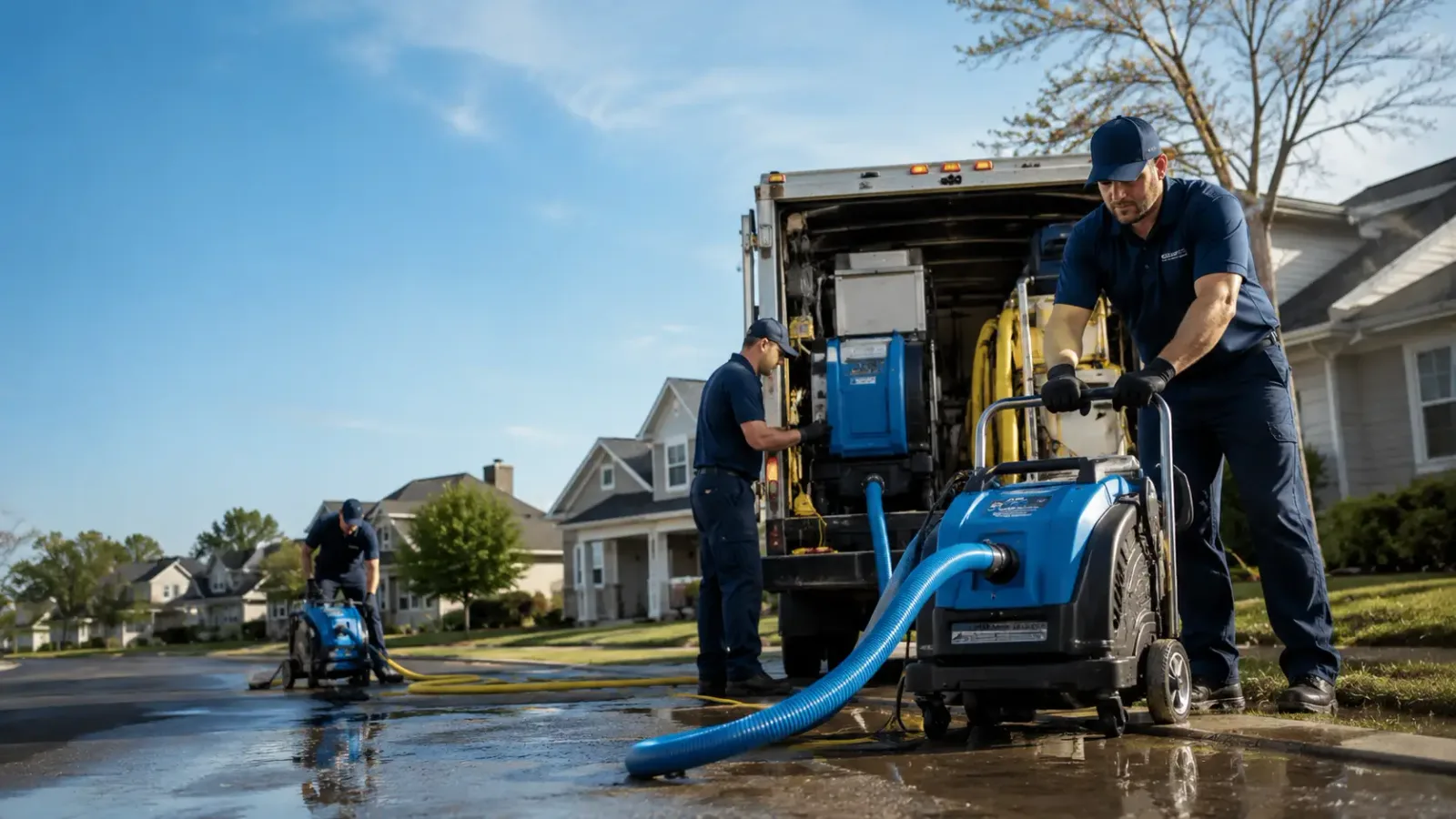 Flood Damage Cleanup in Bourneville, OH